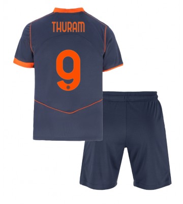 Inter Milan Marcus Thuram #9 Replica Third Stadium Kit for Kids 2025-26 Short Sleeve (+ pants)